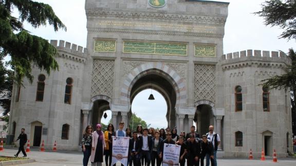 İstanbul Üniversitesine Eğitim Gezisi