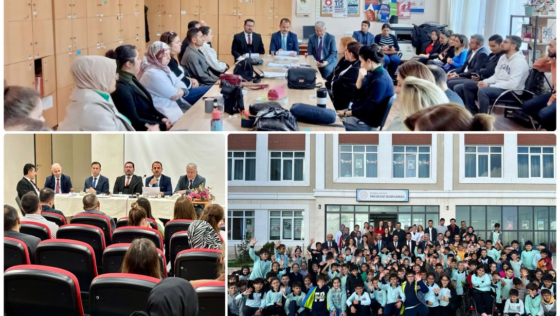 Çatalca İstanbul Ticaret Odası Ortaokulu ve Prof.Dr.Fuat Sezgin İlk-Ortaokulunu Ziyaret