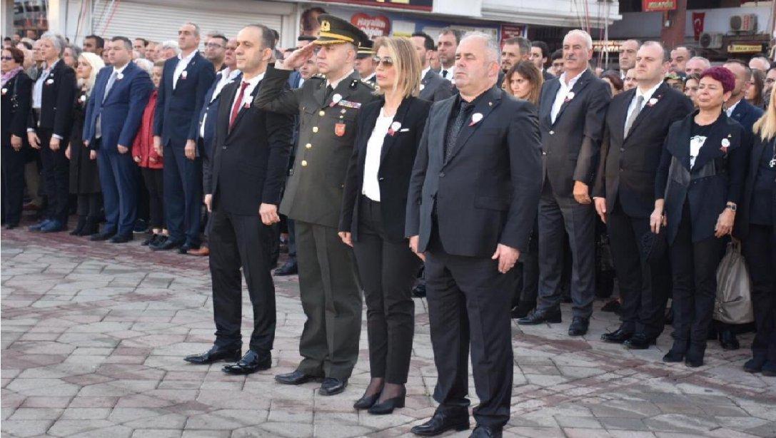 10 Kasım Ulu Önder Gazi Mustafa Kemal Atarük'ü Anma Töreni