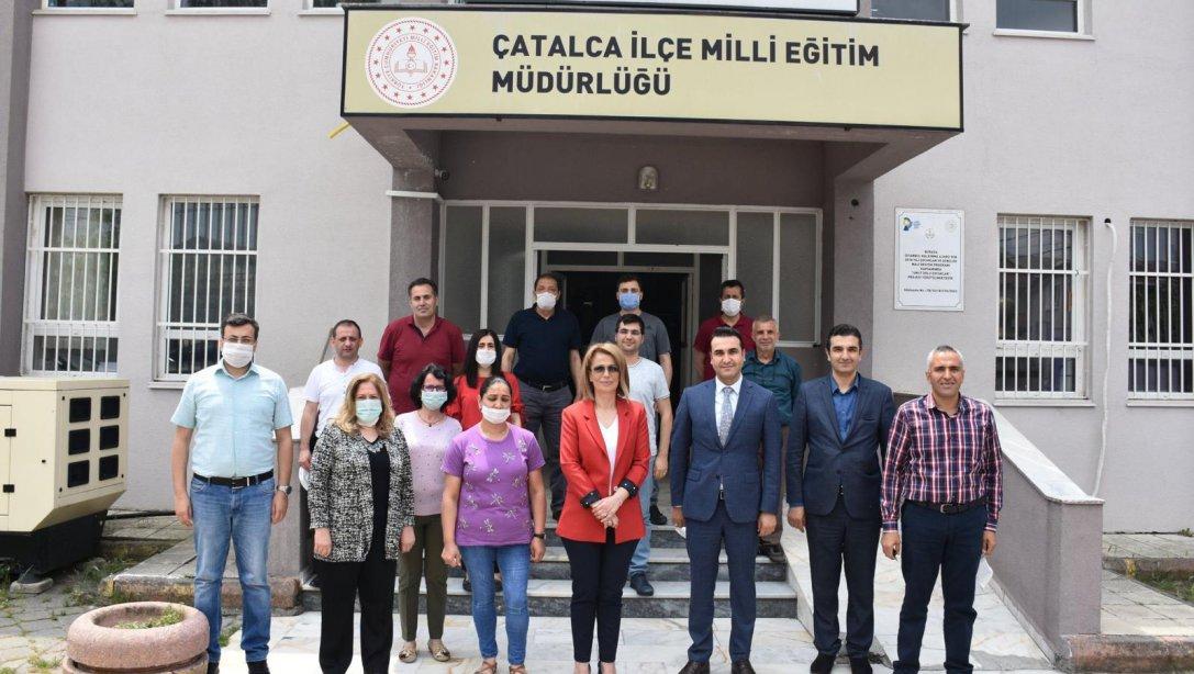 Nevşehir Valiliğine atanan Sayın İnci Sezer Becel, Müdürlüğümüze veda ziyaretinde bulundu
