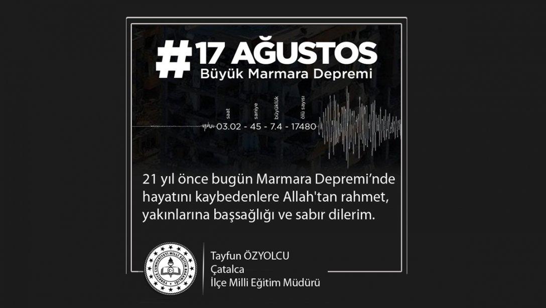 17 Ağustos Büyük Marmara Depremi