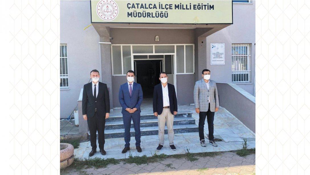 Çatalca Kaymakamımız Erdoğan Turan Ermiş İlçe Milli Eğitim Müdürlüğümüzü Ziyaret Etti