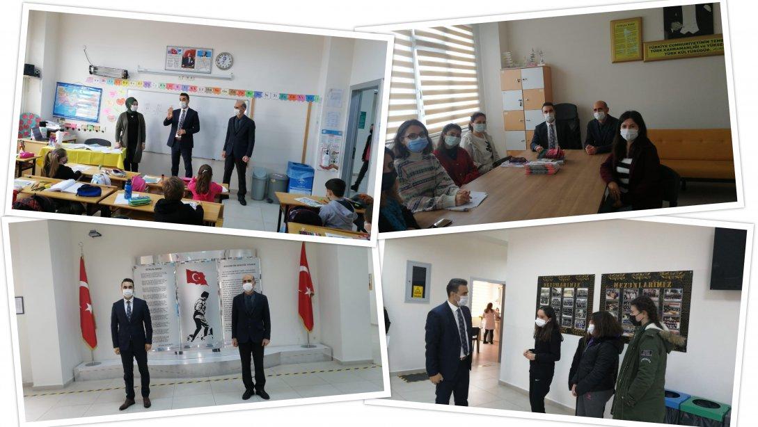 Atatürk İlk ve Ortaokulu'nu Ziyaret