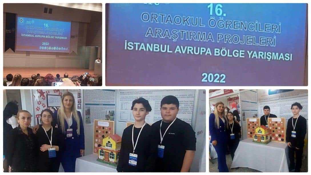 2204-B Tübitak Ortaokul Araştırma Projeleri Yarışma Bölge Finali