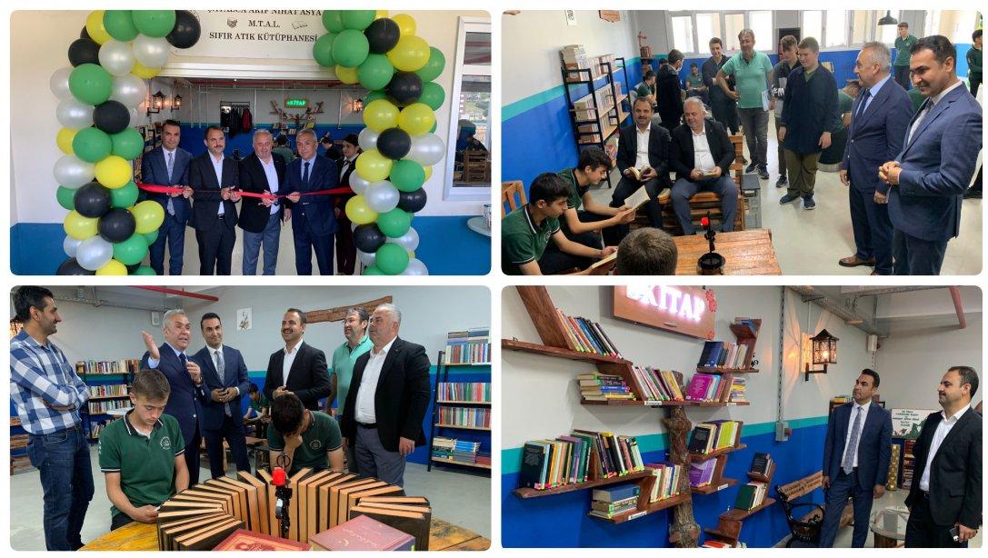 Arif Nihat Asya MTAL'nin Sıfır Atık Kütüphanesi'nin Açılışı 